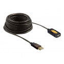 Delock - Prodlužovací šňůra USB - USB (M) do USB (F) - 10 m