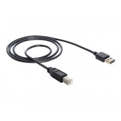 Delock EASY-USB - Kabel USB - USB typ B (M) do USB (M) - 2 m - černá