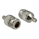 Delock - RF adapter - SMA se zdířkami (female) do N konektor se zdířkami (female)