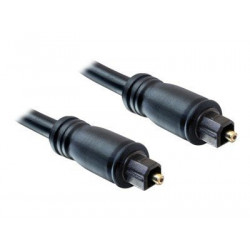 Delock - Digitální audio kabel (optický) - TOSLINK s piny (male) do TOSLINK s piny (male) - 2 m - černá