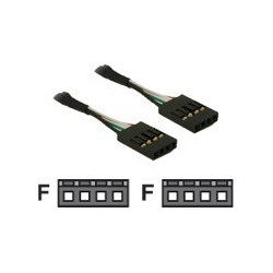 Delock USB Pinheader - Kabel USB - 4kolíkový header USB 2.0 (F) do 4kolíkový header USB 2.0 (F) - 40 cm