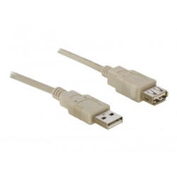 Delock - Prodlužovací šňůra USB - USB (M) do USB (F) - 3 m - pro P N: 61477, 61478, 61693, 61746, 61772, 88537