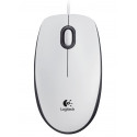 Logitech myš M100 optická USB 2 tlačítka bílá 1000dpi