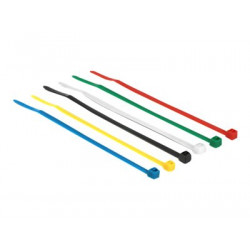 Delock Colored - Sada kabelových úvazků - 10 cm