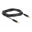 Delock - Audio kabel - stereo mini jack s piny (male) do stereo mini jack s piny (male) - 3 m - černá