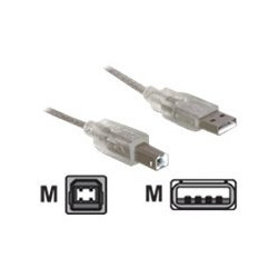 Delock - Kabel USB - USB (M) do USB typ B (M) - 0.5 m