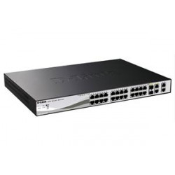D-Link DES-1210-28P 24x100+2xGbit+2xSFP Smart PoE+