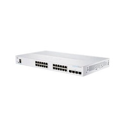 Cisco switch CBS350-24T-4G, 24xGbE RJ45, 4xSFP, fanless - REFRESH