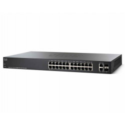 Cisco SG220-26P 26-Port Gigabit PoE Smart Plus Switch, PoE+ 180W 24ports