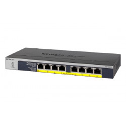 Netgear 8PT POE POE+ GIGABIT UNMANAGED SWCH