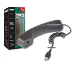 DIGITUS USB telefonní set sluchátko pro Skype ICQ 
