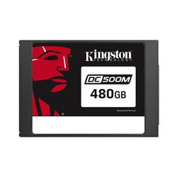 Kingston SSD DC500M 480GB SATA III 2.5" 3D TLC (čtení zápis: 555 520MBs; 98 58k IOPS; 1.3 DWPD) , bulk