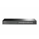 TP-LINK switch 24-Port 10 100M RJ45 Ports, 1U 19 Rack-mountable Steel Case