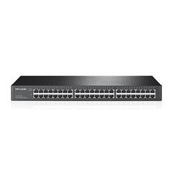 TP-LINK switch 48-Port GbE RJ45 Ports, 1U 19 Rack-mountable Steel Case