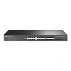 TP-Link JetStream TL-SG3428X - V1 - přepínač - řízený - 24 x 10 100 1000 + 4 x 10 Gigabit SFP+ - Lze montovat do rozvaděče