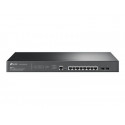 TP-Link JetStream TL-SG3210XHP-M2 - V1 - přepínač - řízený - 8 x 10 100 1000 + 2 x SFP+ - Lze montovat do rozvaděče - PoE+ (240 W)
