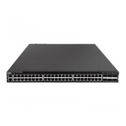 D-Link DXS 3610-54T - Přepínač - L3 - řízený - 48 x 1 Gigabit 10 Gigabit Ethernet + 6 x 40 Gigabit QSFP+ 100 Gigabit QSFP28 - proudění vzduchu zpředu dozadu - Lze montovat do rozvaděče
