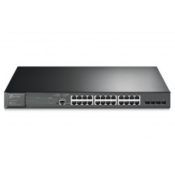 TP-Link TL-SG3428MP - JetStream 24-PoE+ port Gigabit 384W L2+ Managed Switch 4x Gigabit SFP Sloty