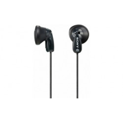 SONY MDR-E9LPB - Sluchátka do ucha, 13,5 mm budicí jednotka, neodymový magnet, kabel 1,2 m, Black