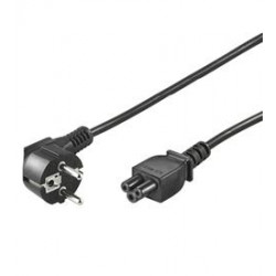 PremiumCord Kabel síťový 230V k notebooku 5m, trojlístek "Mickey Mouse"