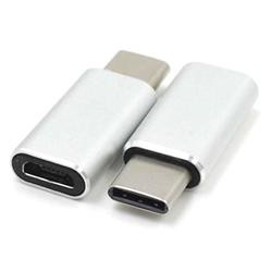 PremiumCord Adaptér USB 3.1 konektor C male - USB 2.0 Micro-B female, stříbrný