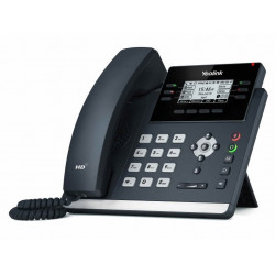 Yealink SIP-T42U IP telefon, 6x SIP, CZ SK displej, 2x GbE port, PoE, Opus HD kodek, 15 programovatelných tlačítek