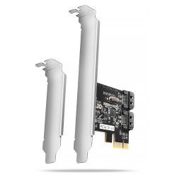 AXAGON řadič do PCIe pro 2x SATA 6G PCES-SJ2 SP & LP
