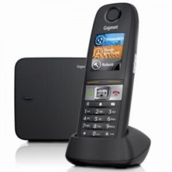 Gigaset E630 - DECT GAP bezdrátový telefon, barva černá