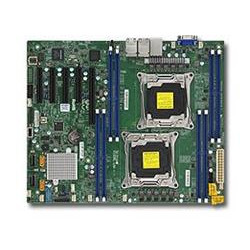 SUPERMICRO MB 2xLGA2011-3, iC612 8x DDR4 ECC,10xSATA3,(PCI-E 3.0 1,2,1(x16,x8,x4)PCI-E 2.0 1(x4),4x LAN,IPMI