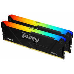KINGSTON FURY Beast RGB 32GB DDR4 3200MT s DIMM CL16 1Gx8 KIT 2x 16GB