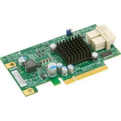 SUPERMICRO Supermicro add on card Low Profile 6.4Gb s Dual-Port Gen 3 NVMe Internal Host Bus Adapter 