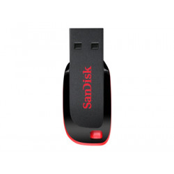 SanDisk Cruzer Blade - Jednotka USB flash - 64 GB - USB 2.0 - elektrická modrá