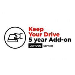 Lenovo Keep Your Drive Add On - Prodloužená dohoda o službách - 5 let - pro ThinkStation P410; P500; P510; P520; P520c