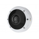 AXIS M3077-PLVE - Síťová panoramatická kamera - kupole - venkovní - odolná proti vandalům a vodě - barevný (Den a noc) - 6 MP - 2016 x 2016 - objektiv fixed iris - pevné ohnisko - audio - MJPEG, H.264, H.265 - PoE Class 3