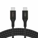 Belkin BOOST CHARGE™ USB-C na USB-C kabel 240W, 2m, černý - odolný