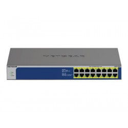 NETGEAR GS516PP - Přepínač - neřízený - 16 x 10 100 1000 (PoE+) - desktop, Lze montovat do rozvaděče - PoE+ (260 W)