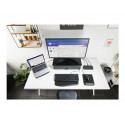 Kensington UVStand Monitor Stand with UV Sanitization Compartment - Stojan monitoru s šuplíkem