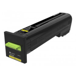 Lexmark - Vysoká výtěžnost - žlutá - originální - kazeta s barvivem LCCP, Lexmark Corporate - pro Lexmark CX820de, CX820dtfe, CX825de, CX825dte, CX825dtfe, CX860de, CX860dte, CX860dtfe