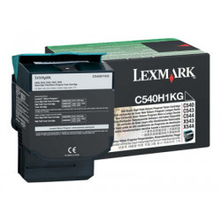 Lexmark - Vysoká výtěžnost - černá - originální - kazeta s barvivem LCCP, LRP - pro Lexmark C540, C543, C544, C546, X543, X544, X546, X548