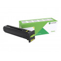 Lexmark - žlutá - originální - kazeta s barvivem LCCP, LRP, Lexmark Corporate - pro Lexmark CS820, CX820, CX825, CX860