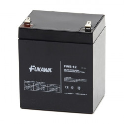FUKAWA olověná baterie FW 5-12 F1 do UPS APC AEG EATON Powerware 12V 5Ah životnost 5 let Faston F1-4,7mm