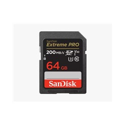 SanDisk SDXC karta 64GB Extreme PRO (200 MB s Class 10, UHS-I U3 V30)