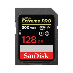 SanDisk Extreme PRO SDXC 128GB 300MB s V90 UHS-II