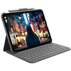 Logitech Slim Folio for iPad (10th gen) - GREY - US - INTNL