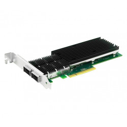 XtendLan PCI-E síťová karta, 2x 40Gbps QSFP+, Intel XL710, PCI-E x8
