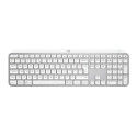 Logitech klávesnice MX Keys S bezdrátová Bluetooth USB-C US layout bílo-šedá