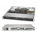 SUPERMICRO 1U server 1x LGA1151, iC236, 4x DDR4 ECC, 4x 3.5" HS SATA3, 350W, IPMI, 4x LAN