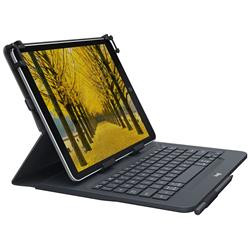 Logitech Universal Folio with integrated keyboard for 9-10 inch tablets - UK - INTNL