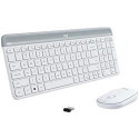 Logitech Slim Wireless Keyboard and Mouse Combo MK470 - OFFWHITE - US INT\'L - INTNL