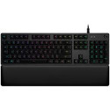Logitech G513 CARBON LIGHTSYNC RGB Mechanical Gaming Keyboard, GX Brown - CARBON - UK - INTNL